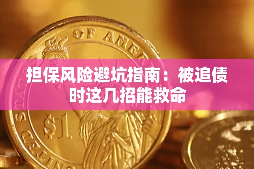 武汉担保风险避坑指南：被追债时这几招能救命