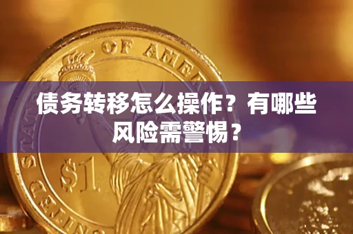 武汉债务转移怎么操作？有哪些风险需警惕？