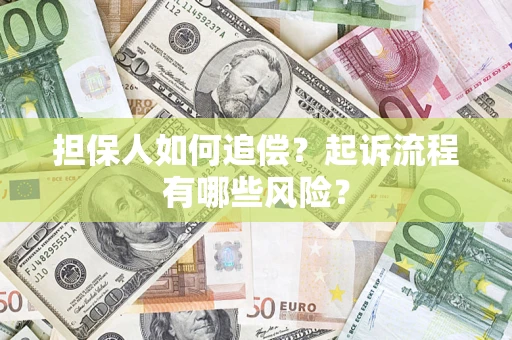 武汉担保人如何追偿？起诉流程有哪些风险？