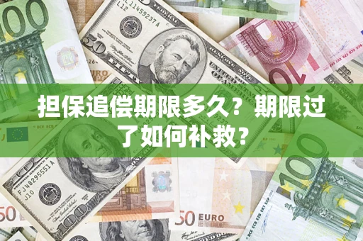 武汉担保追偿期限多久？期限过了如何补救？