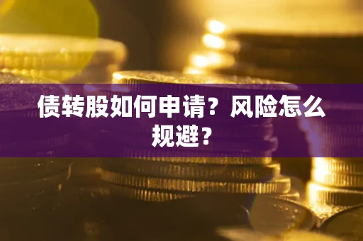 武汉债转股如何申请？风险怎么规避？